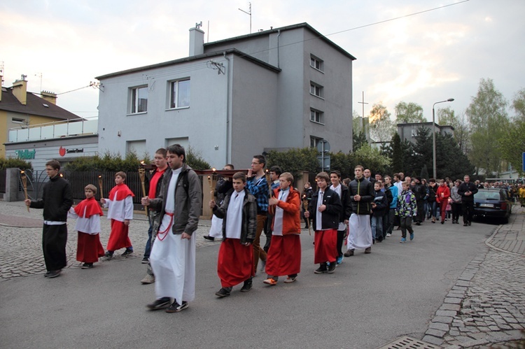 Droga Krzyżowa w Chorzowie 2014 