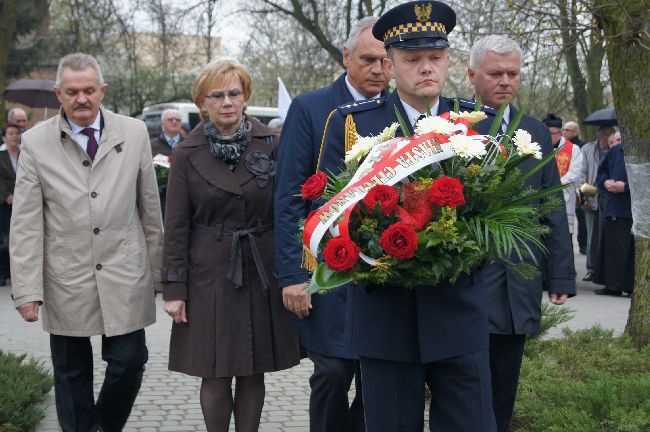 Uroczystości katyńskie w Ciechanowie