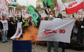 Demonstracja górników