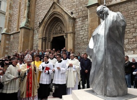 Sarajewo: odsłonięcie pomnika Jana Pawła II