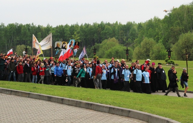 Powitanie w sanktuarium Bożego Miłosierdzia