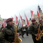 Pokaz tańców polskich na Rynku Głównym