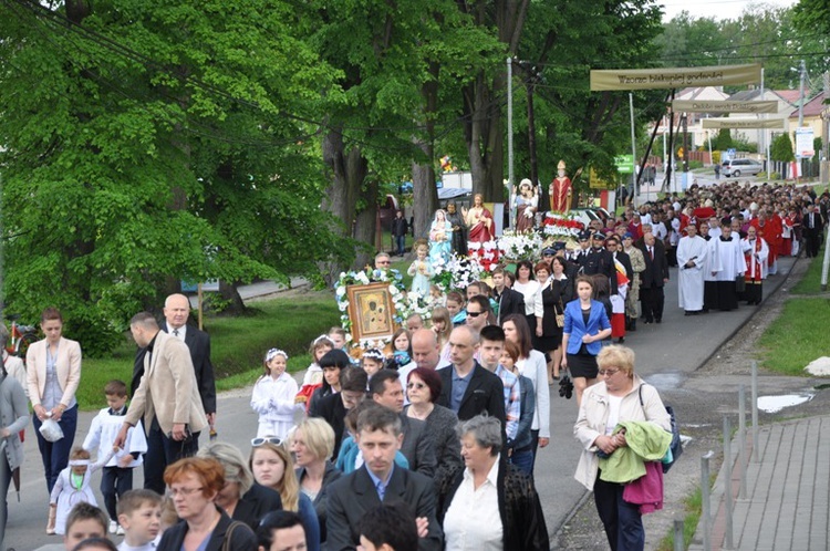 Procesja stanisławowska w Szczepanowie