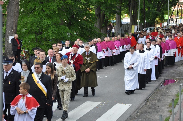 Procesja stanisławowska w Szczepanowie