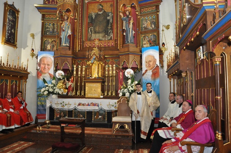 Msza św. w Szczepanowie
