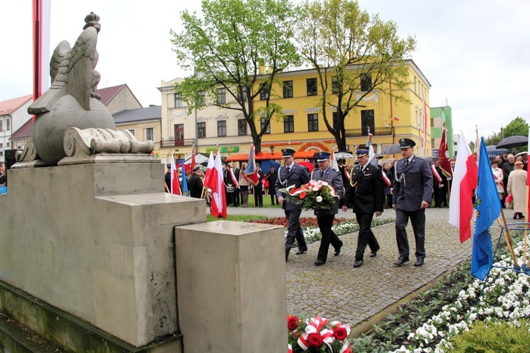 Uroczystości trzeciomajowe w Łowiczu