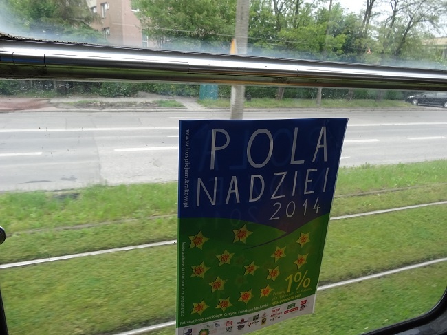 Żonkilowy tramwaj Pól Nadziei