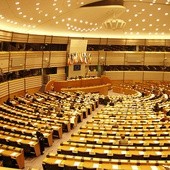 Sala obrad europarlamentu w Brukseli