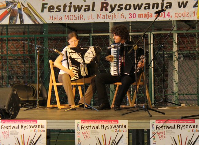 Miedzynarodowy festiwal rysowania w Zabrzu