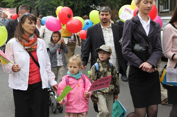 Marsz dla życia i rodziny w Katowicach