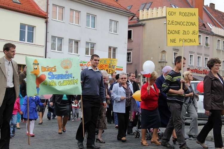 Marsz dla Życia i Rodziny w Wodzisławiu Śląskim