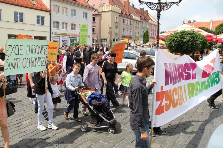 Marsz dla Życia i Rodziny w Wodzisławiu Śląskim