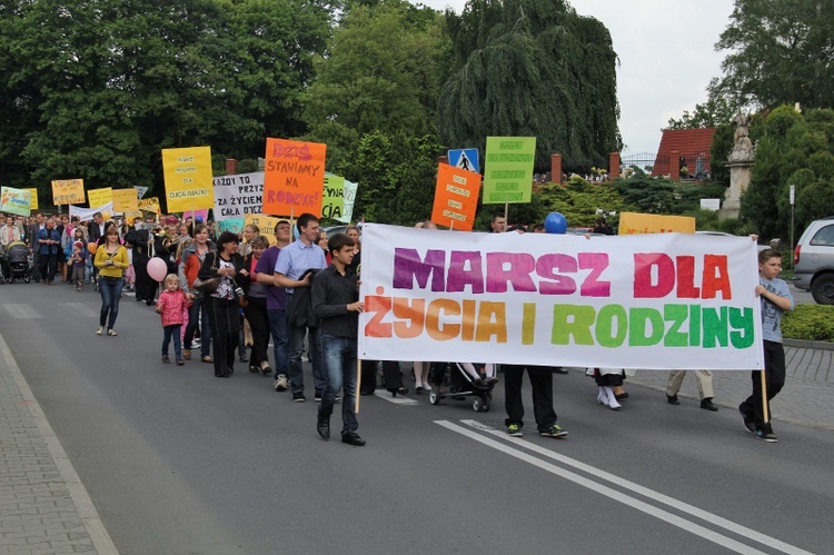 Marsz dla Życia i Rodziny w Wodzisławiu Śląskim