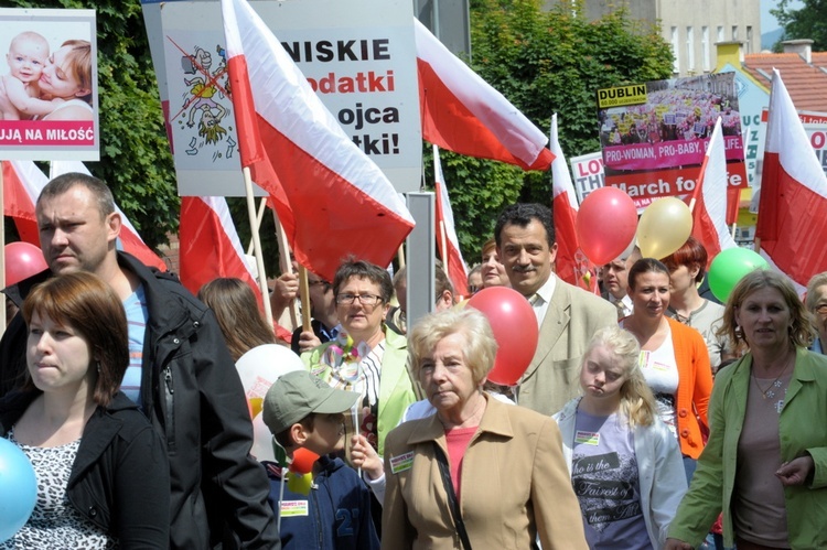 Marsz dla życia i rodziny w Świdnicy