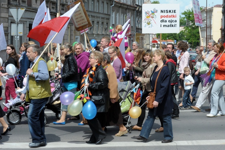 Marsz dla życia i rodziny w Świdnicy