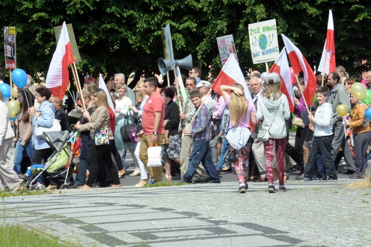 Marsz dla życia i rodziny w Świdnicy