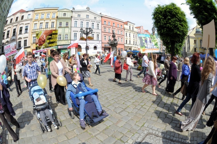 Marsz dla życia i rodziny w Świdnicy