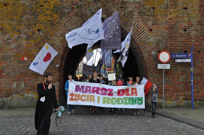 Marsz dla Życia i Rodziny w Sławnie