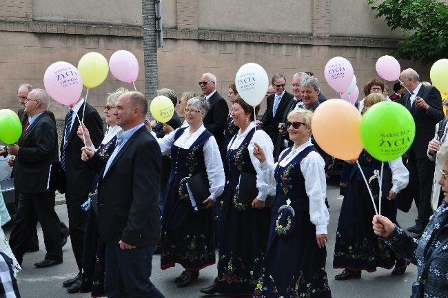 Marsz dla Życia i Rodziny w Ciechanowie cz. 1