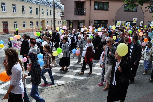 Marsz dla Życia i Rodziny w Ciechanowie cz. 1