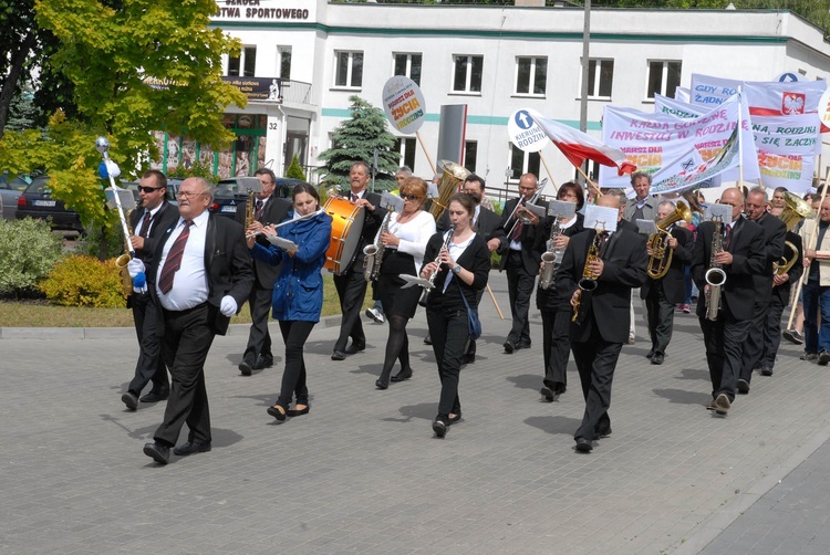 Marsz dla życia i Rodziny w Ostródzie