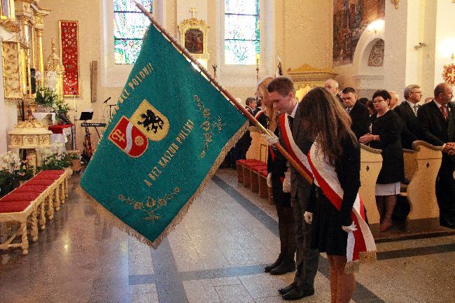 Poświęcenie dzwonnicy Ksiądz Jerzy w Rumi