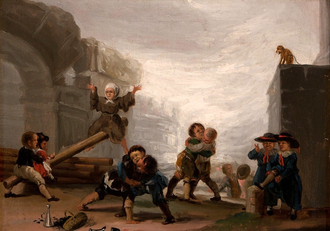 Zabawy dziecięce, 1785–1786 r. Fundación de Santamarca y de San Ramón y San Antonio Francisco José de Goya y Lucientes (1746 -1828) 