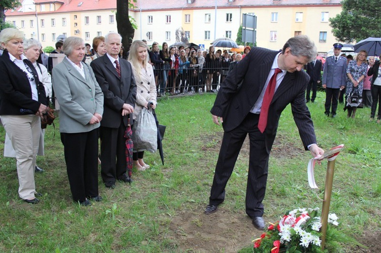 Dąb Pamięci st. post. Józefa Szarka w Oświęcimiu