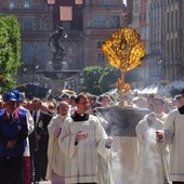 Procesja Bożego Ciała ulicami Gdańska