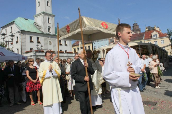 Procesja Bożego Ciała w Gliwicach