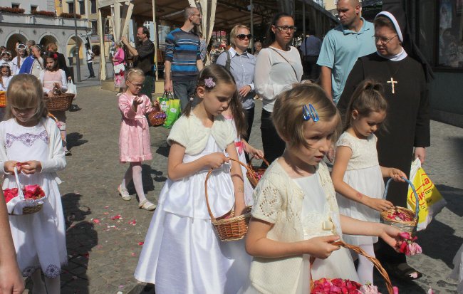 Procesja Bożego Ciała w Gliwicach