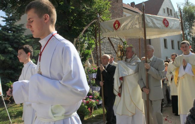 Procesja Bożego Ciała w Gliwicach