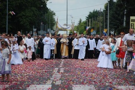 Uroczystość Bożego Ciała w Sandomierzu