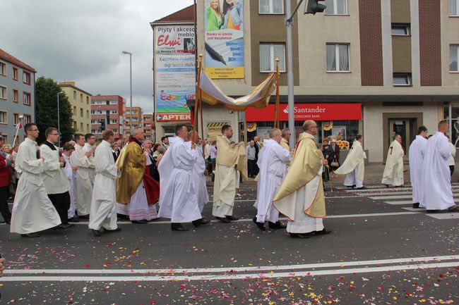 Procesja Bożego Ciała w Koszalinie