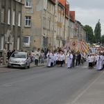 Procesja Bożego Ciała w Koszalinie