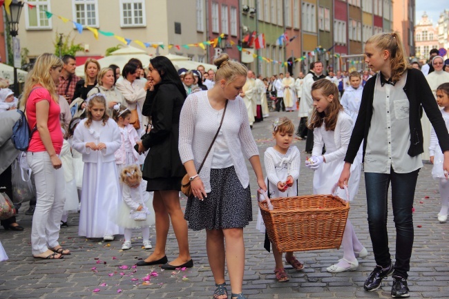 Uroczystość Bożego Ciała w Gdańsku 