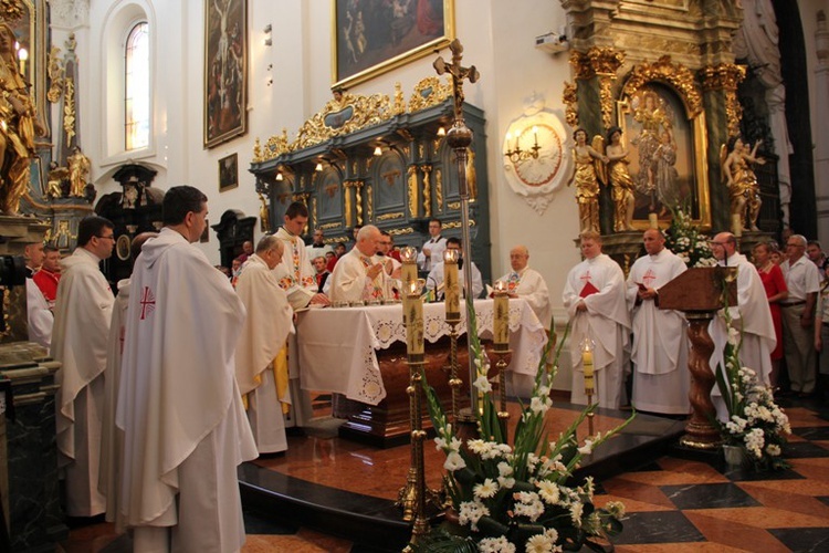 Boże Ciało w Łowiczu - Eucharystia