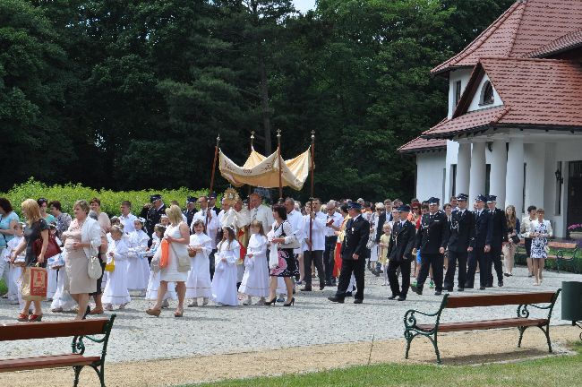 Boże Ciało w Opinogórze