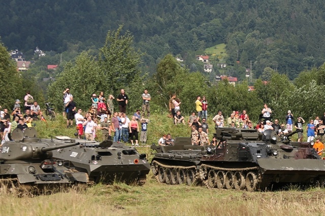 Zlot Pojazdów Militarnych w Bielsku-Białej