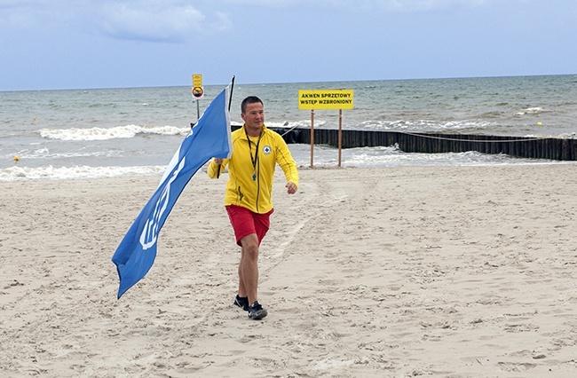 Kołobrzeska plaża z certyfikatem