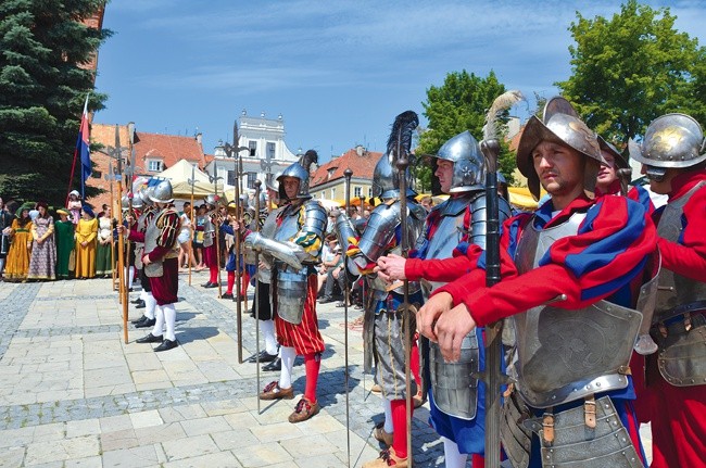 Oddziały piechoty i straży dworskiej 