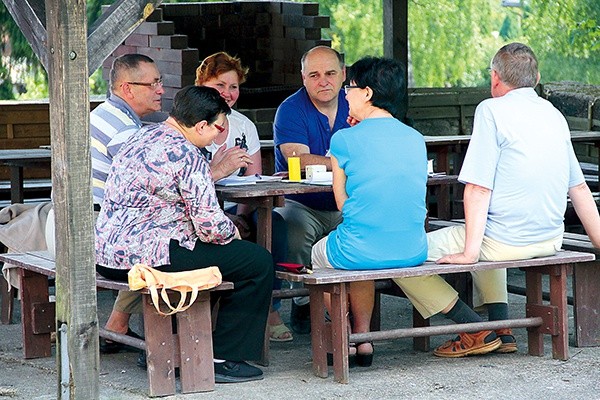  Jednym z elementów rekolekcji były dyskusje w małych grupach