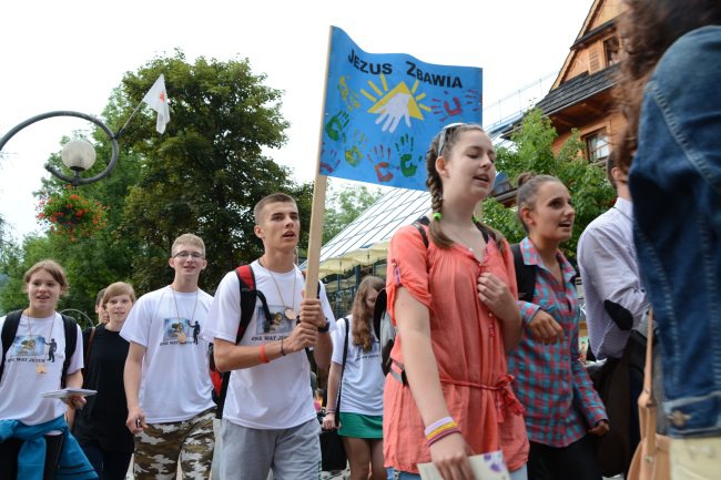 Oazowicze ewangelizowali na Krupówkach