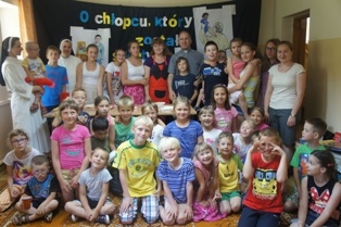 Dzieci z Parafii św. Stanisława w Lublinie 