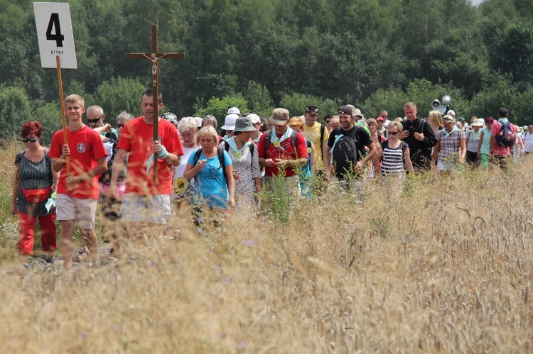 69. Pielgrzymka Rybnicka - dzień 1. - za Książenicami