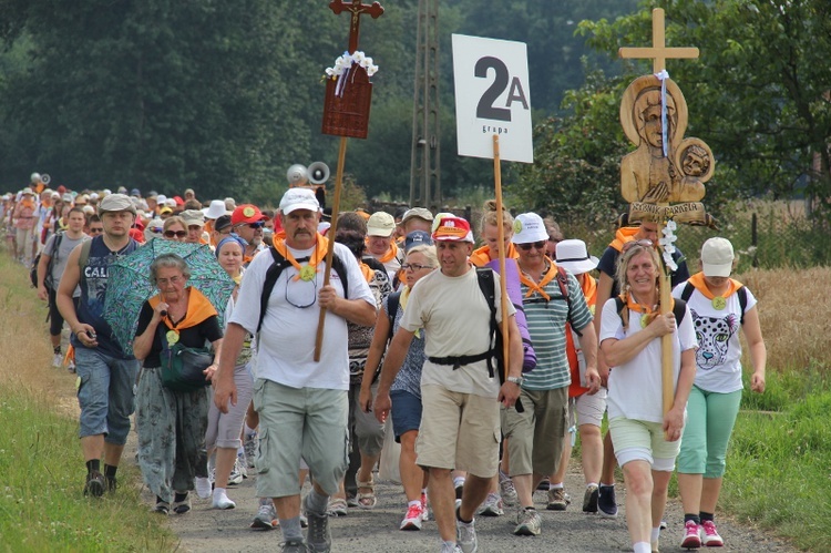 69. Pielgrzymka Rybnicka - dzień 1. - za Książenicami