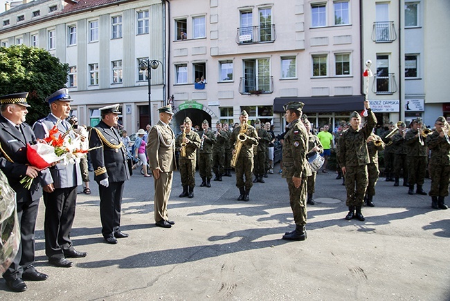 Powstańcza barykada w Koszalinie