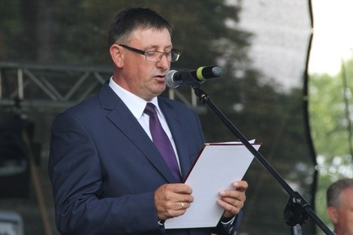 Marek Klimek, wójt gminy Potworów, otworzył XXII Dni Papryki