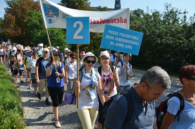 Sandomierska Pielgrzymka na trasie