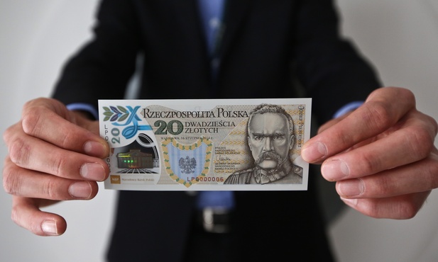 Józef Piłsudski na banknocie